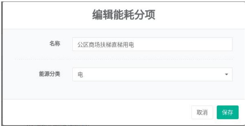 圖2-6編輯能耗分項